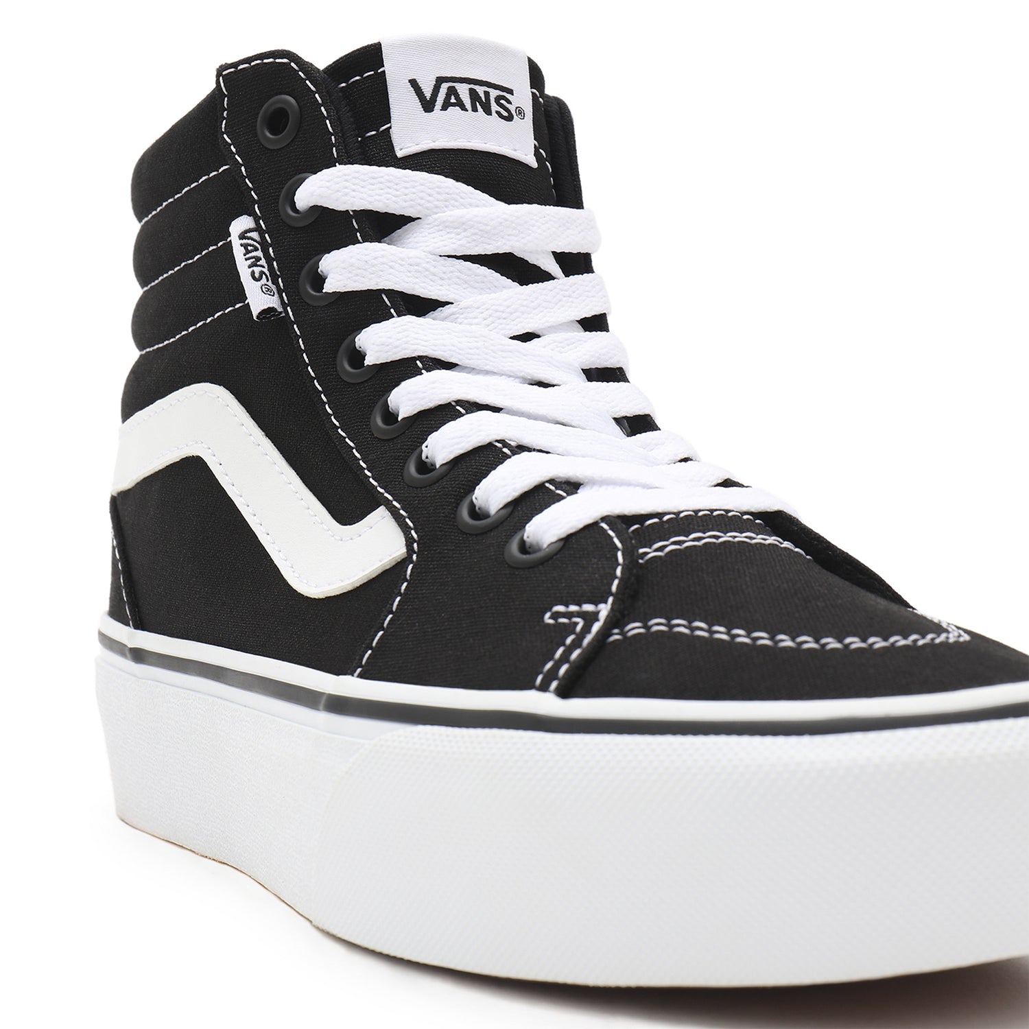 Zapatilla Mujer Filmore Hi Platform Negro Vans