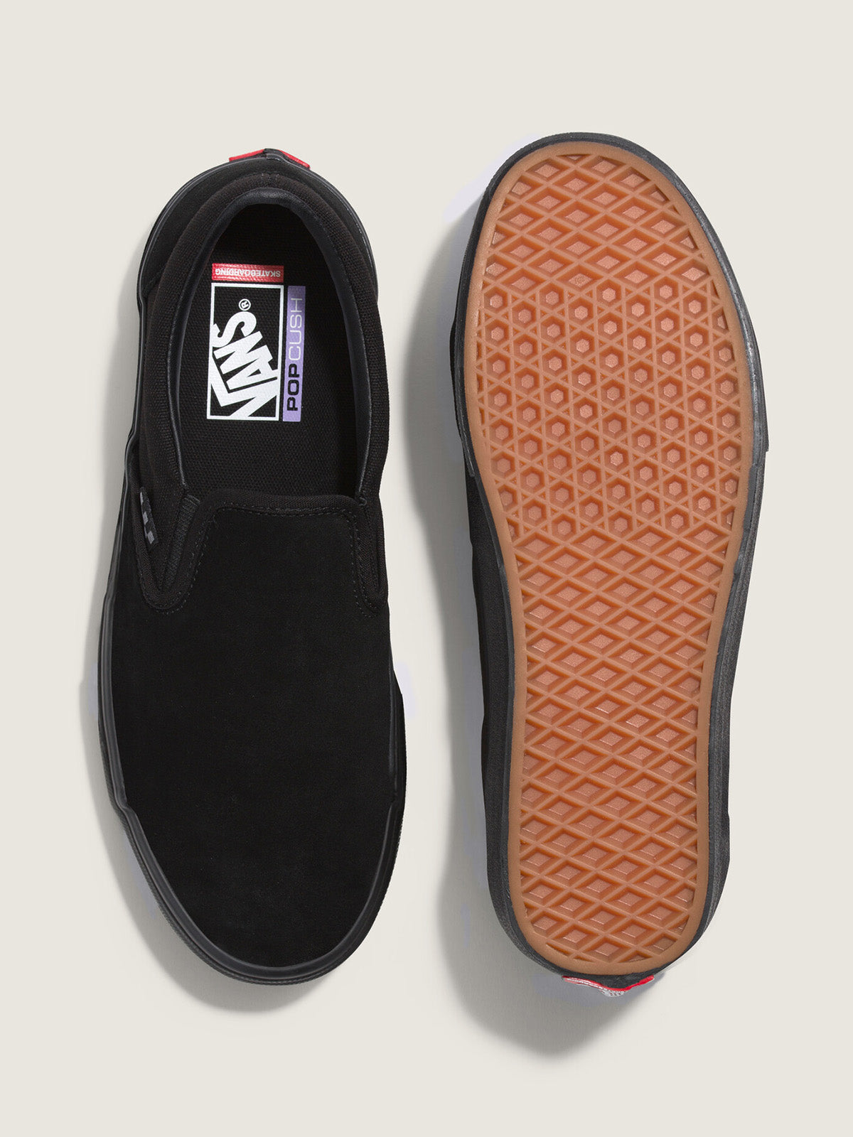 Zapatilla Adulto Skate Slip On Negro Vans
