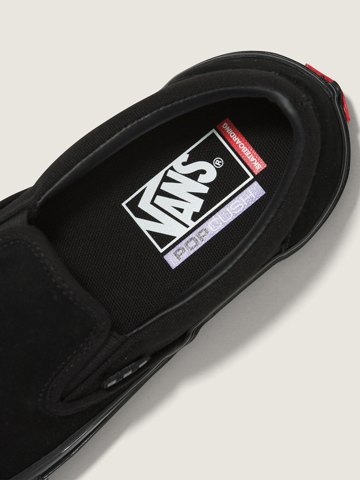 Zapatilla Adulto Skate Slip On Negro Vans