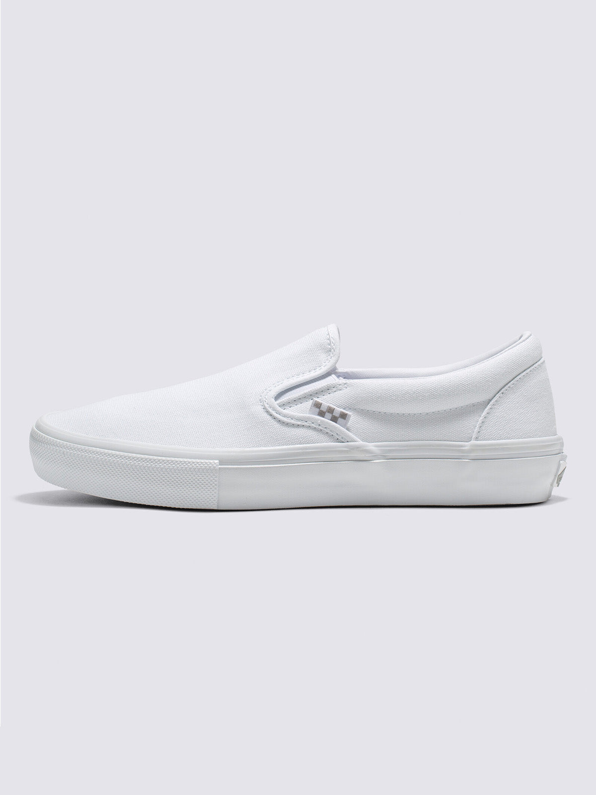 Zapatilla Adulto Skate Slip On Blanco Vans