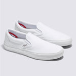 Zapatilla Adulto Skate Slip On Blanco Vans
