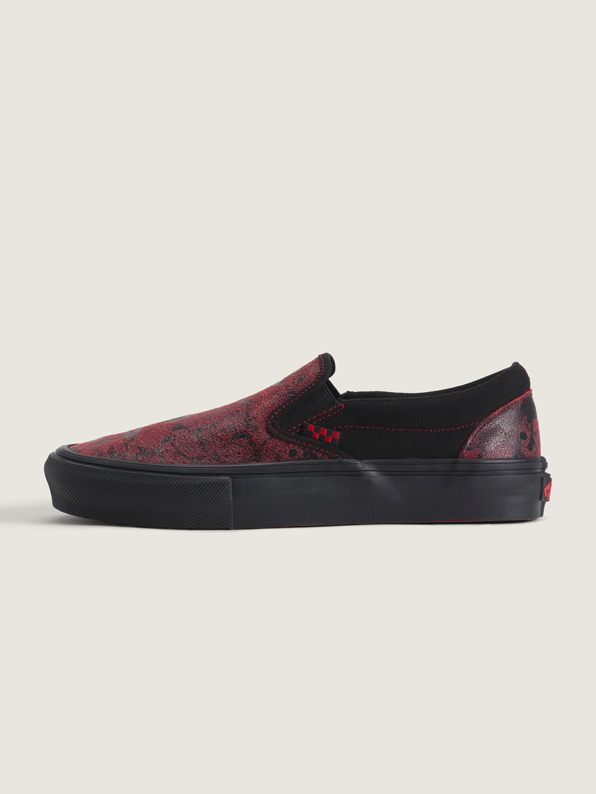 Zapatilla Hombre Skate Slip-On Negro