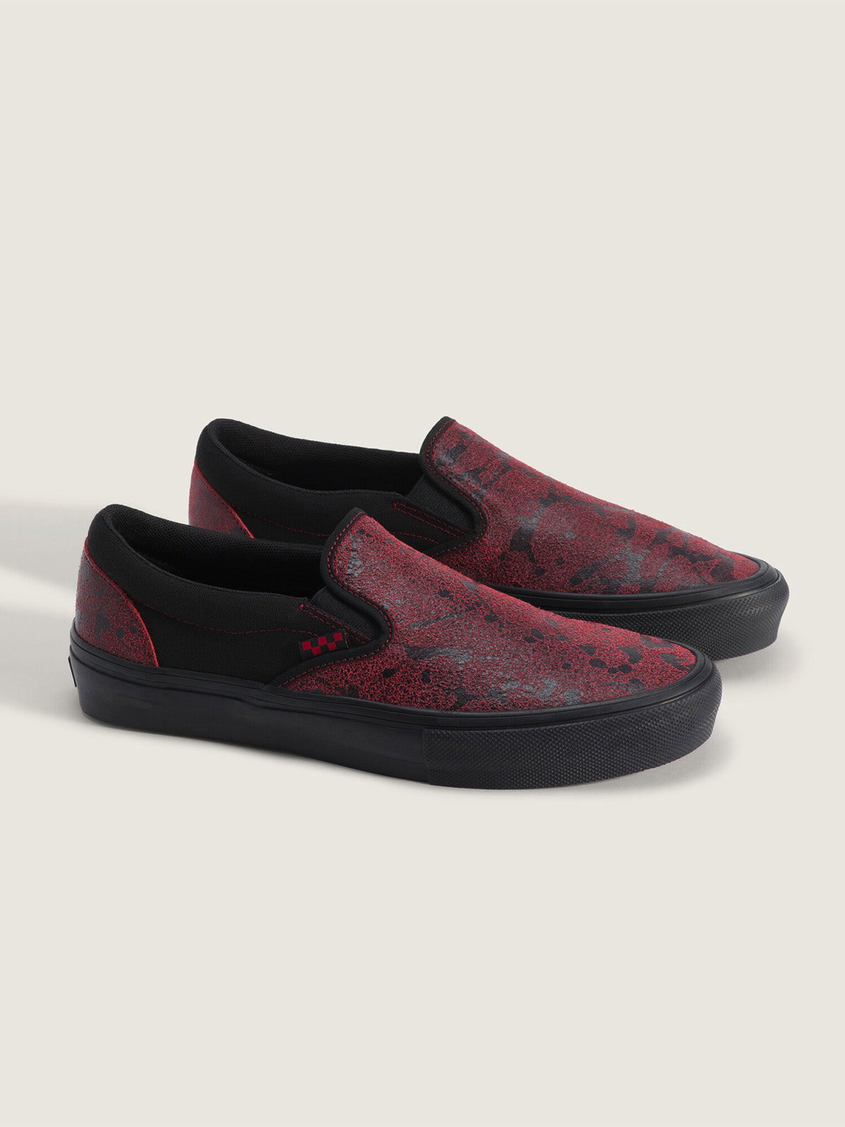 Zapatilla Hombre Skate Slip-On Negro