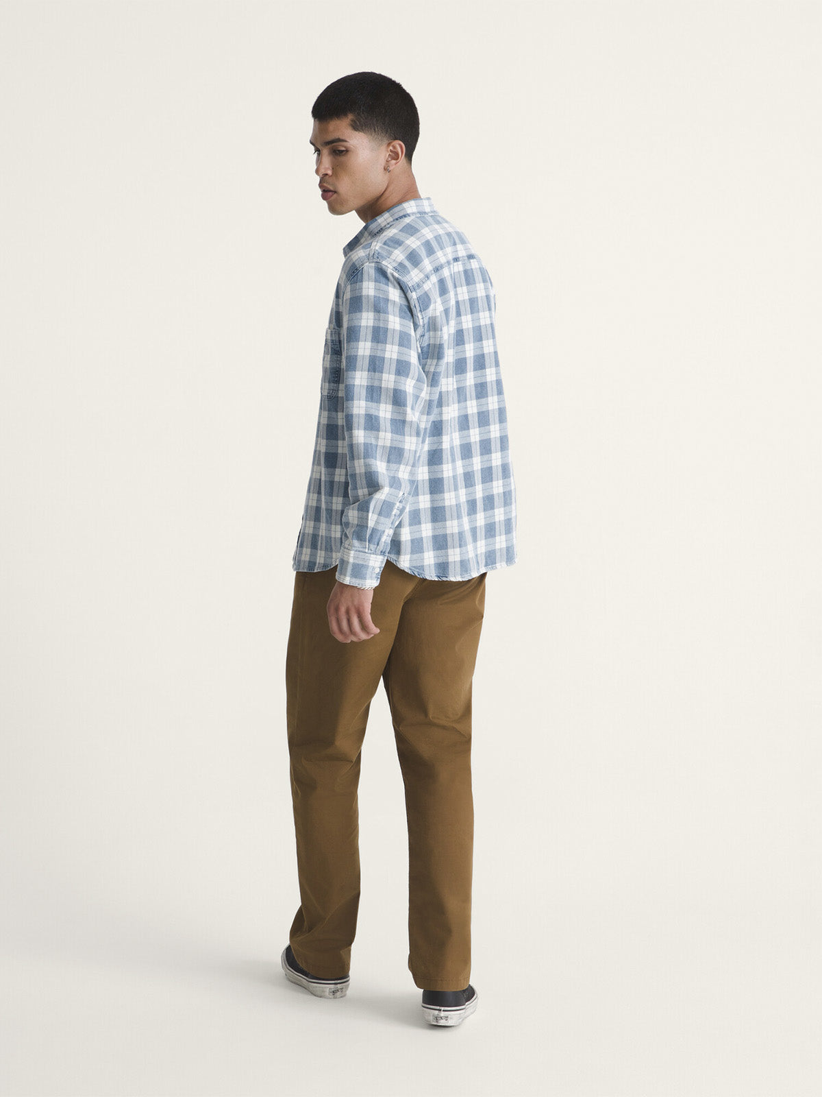Pantalón Hombre Range Relaxed Elastic Café