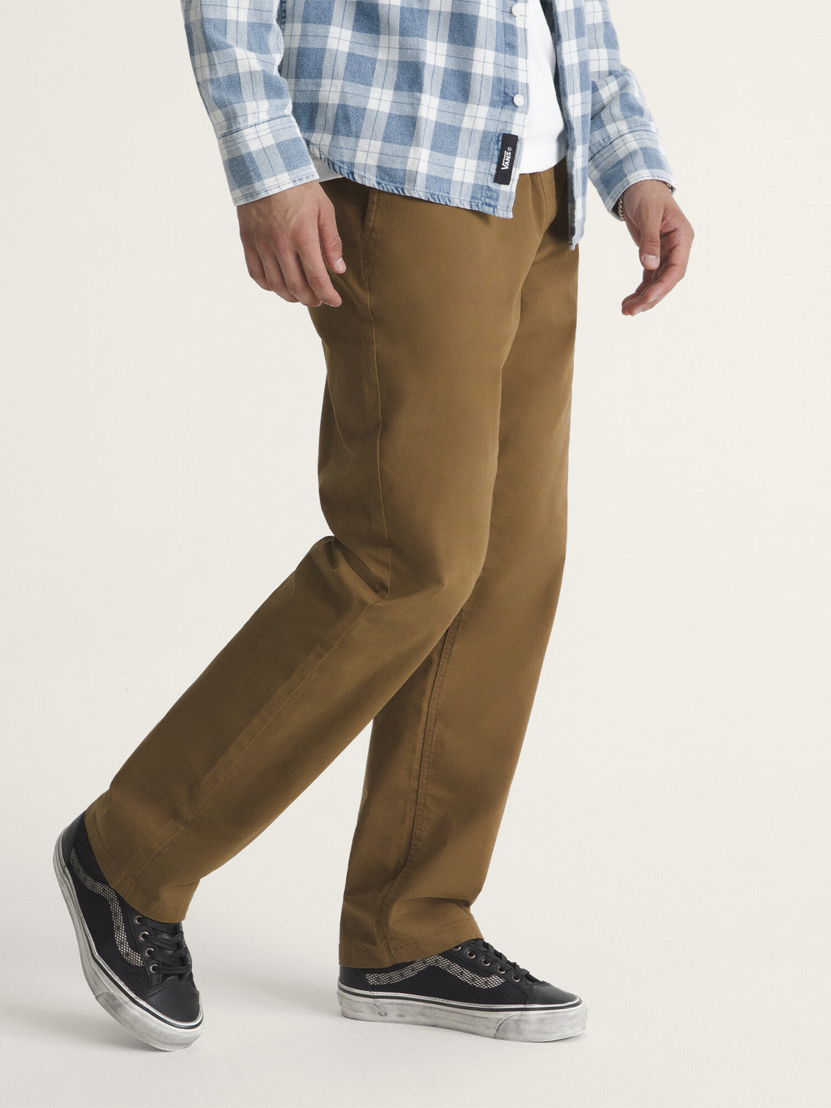 Pantalón Hombre Range Relaxed Elastic Café