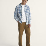 Pantalón Hombre Range Relaxed Elastic Café