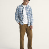 Pantalón Hombre Range Relaxed Elastic Café