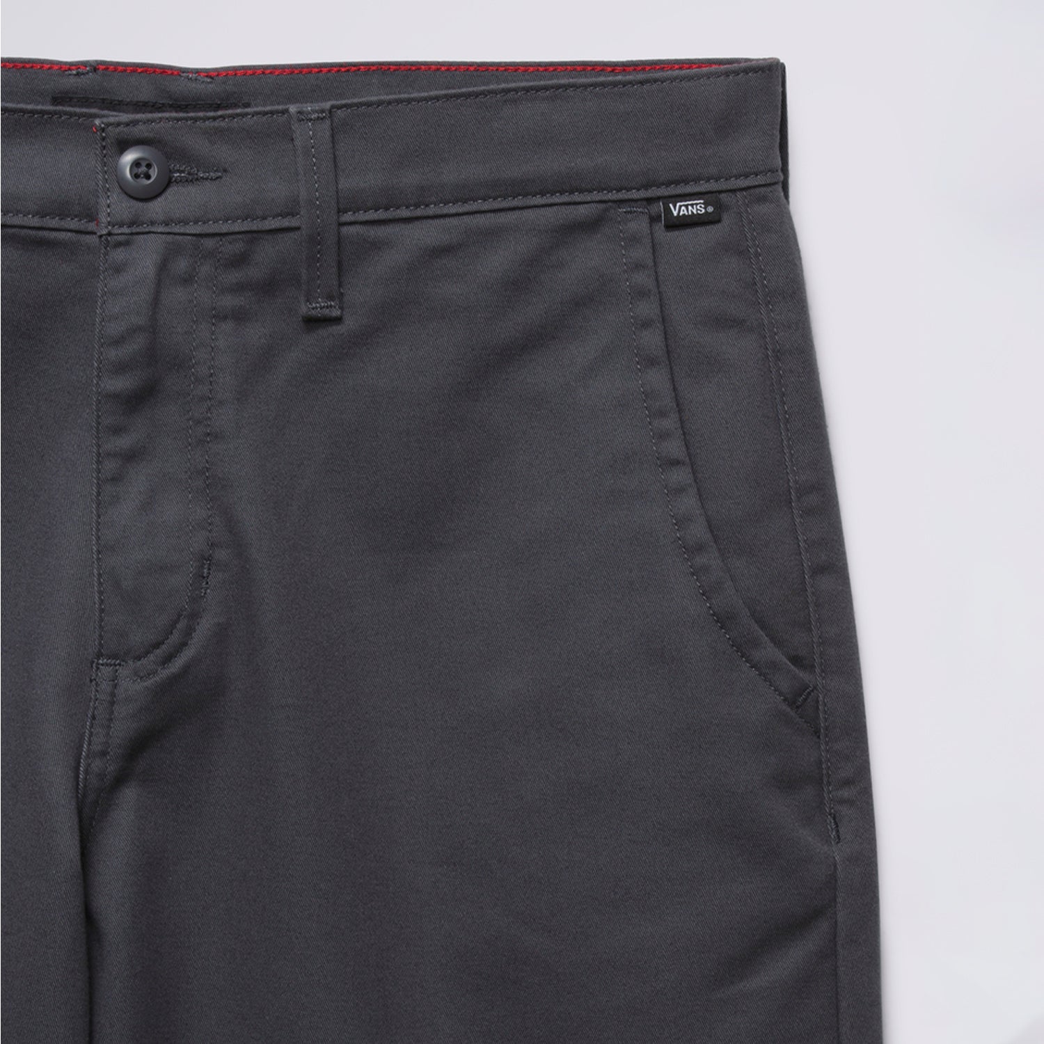 Short Authentic Chino Relaxed Asphalt