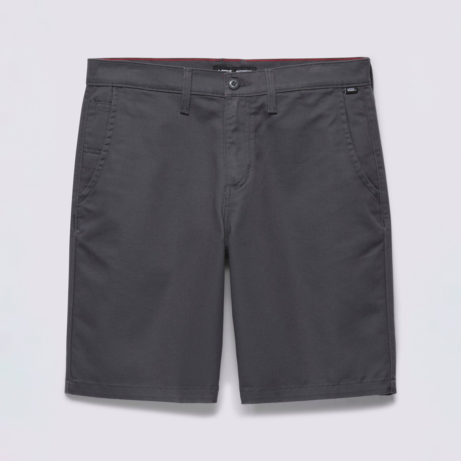 Short Authentic Chino Relaxed Asphalt