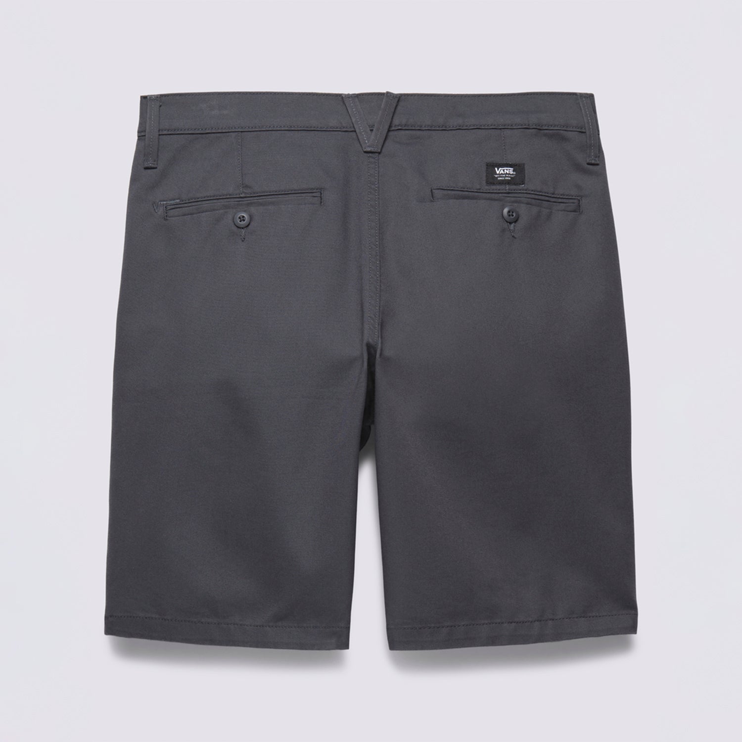 Short Authentic Chino Relaxed Asphalt