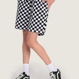Short Range Relaxed Elastic Short Checkerboard