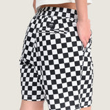 Short Range Relaxed Elastic Short Checkerboard