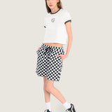 Short Range Relaxed Elastic Short Checkerboard