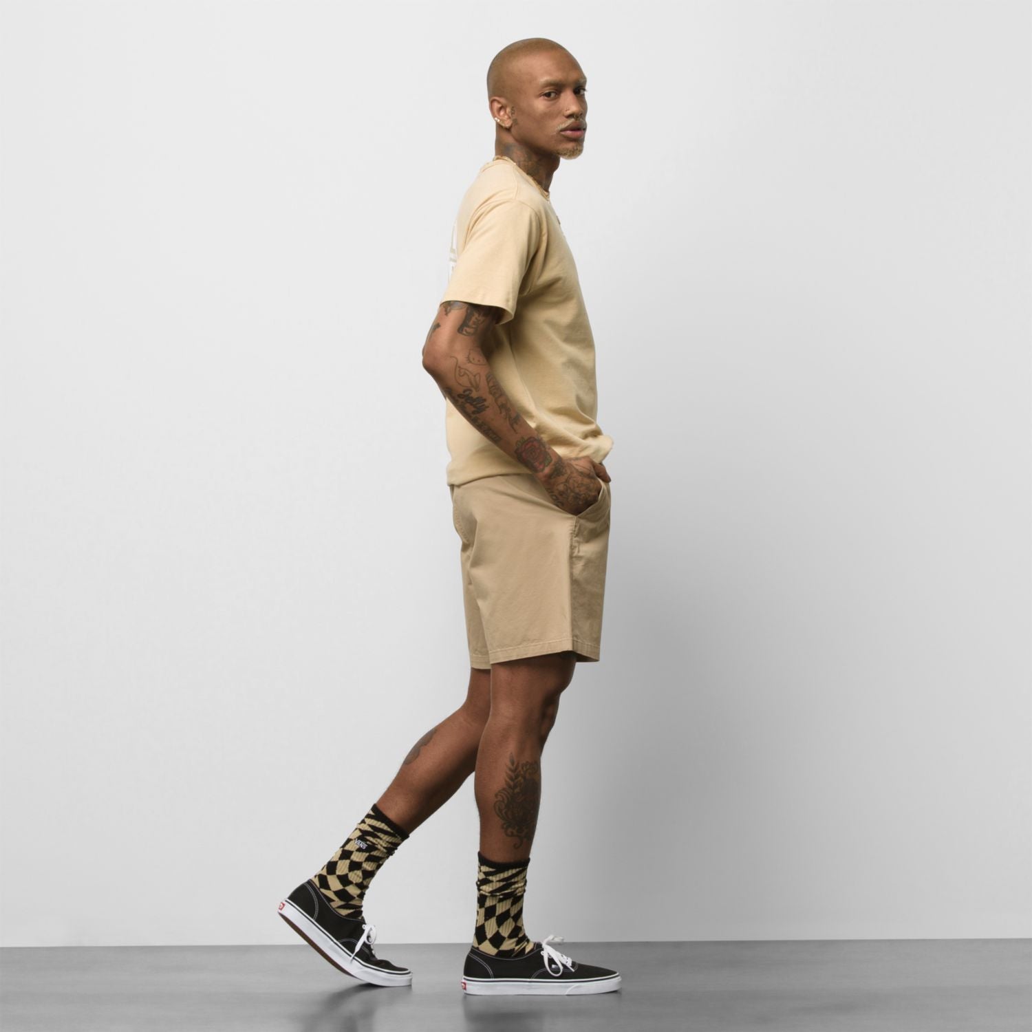 Short Raglanstic Short Khaki