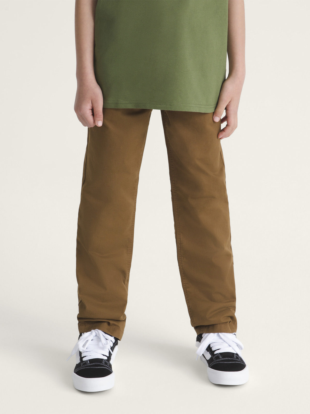 Pantalón Niño Range Elastic Waist Café