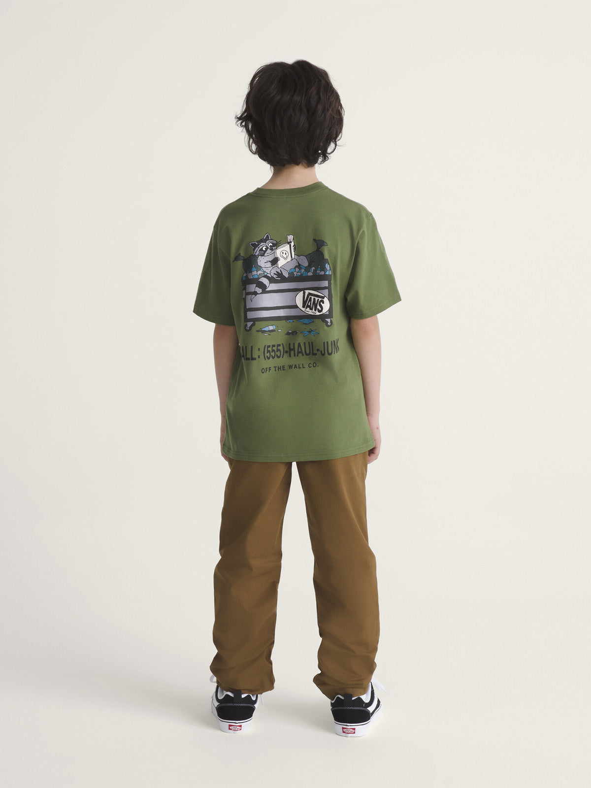 Pantalón Niño Range Elastic Waist Café