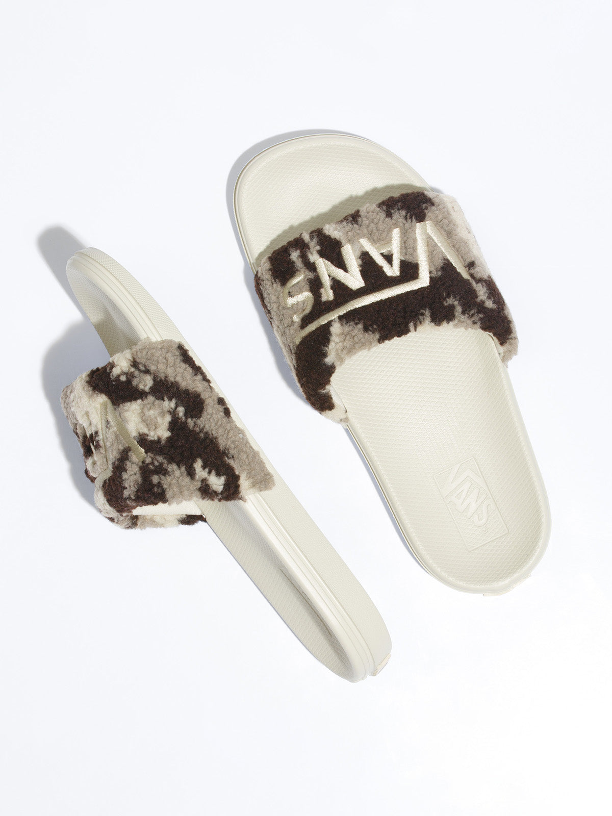 Sandalias Mujer La Costa Slide On Sherpa Vans