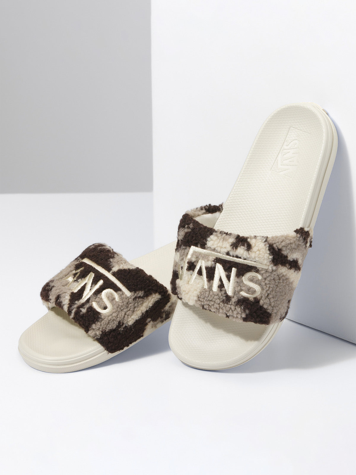 Sandalias Mujer La Costa Slide On Sherpa Vans