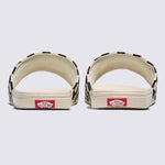 Sandalias Mujer La Costa Slide On Blanco Checkerboard Vans