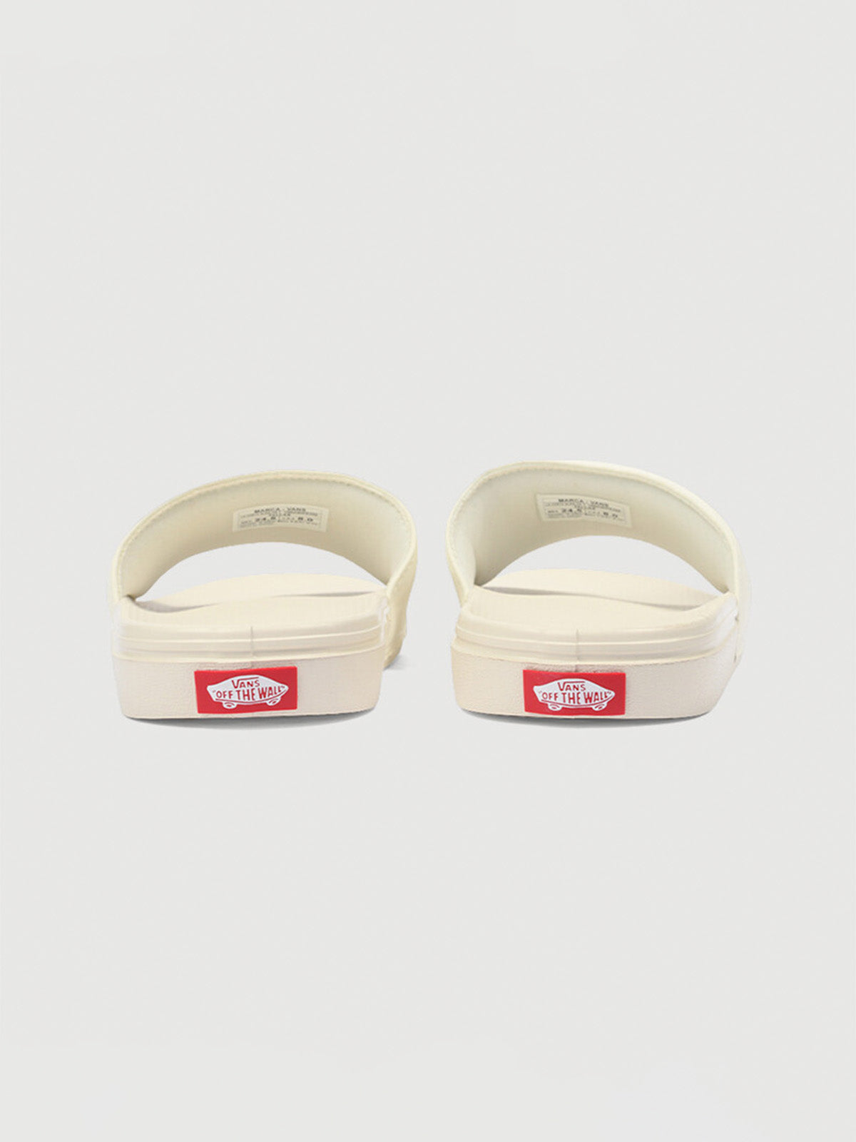 Sandalias Mujer La Costa Slide On Blanca Vans