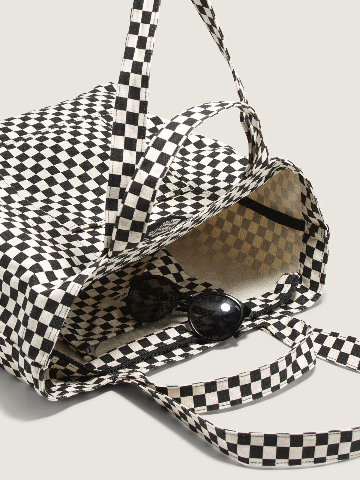 Bolso Mujer Tell All Zip Tote Blanco Vans