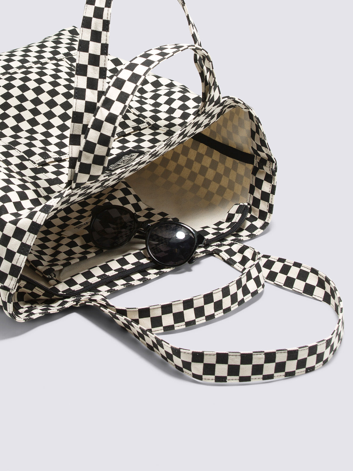 Bolso Mujer Tell All Zip Tote Blanco Vans