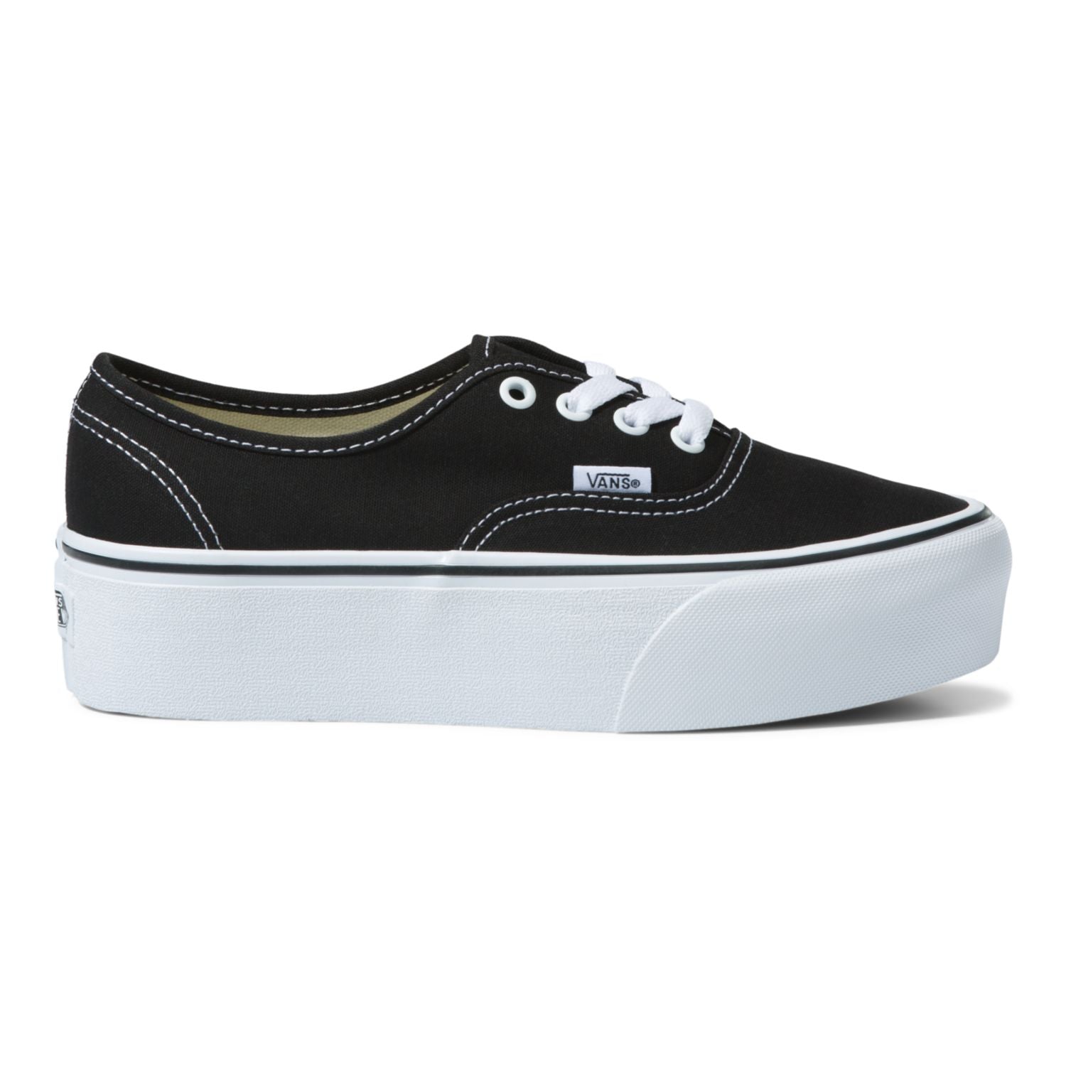 Zapatillas UA Authentic Stackform Canvas Canvas Black/True White