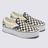 Zapatilla Mujer Slip On Checkerboard Stackform Vans