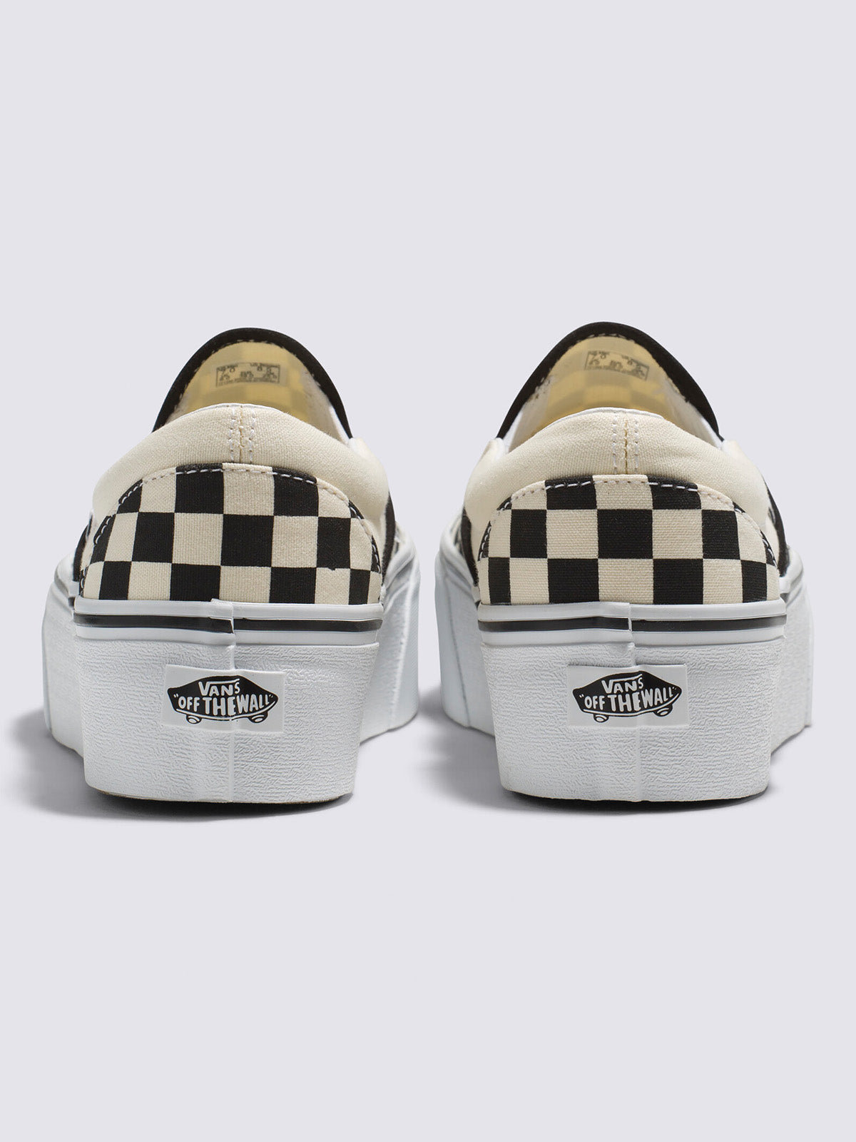 Zapatilla Mujer Slip On Checkerboard Stackform Vans