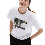 Polera M/C Mujer Vault x Fumiko Imano Blanco Vans