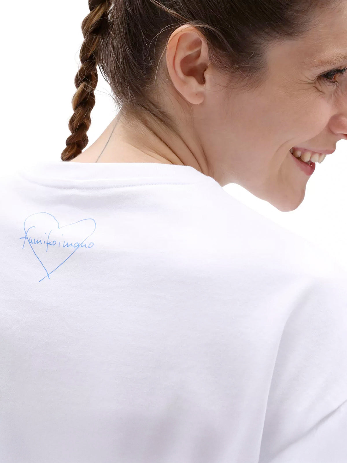 Polera M/C Mujer Vault x Fumiko Imano Blanco Vans