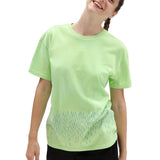 Polera M/C Mujer Vault x Julia Chiang Verde Vans