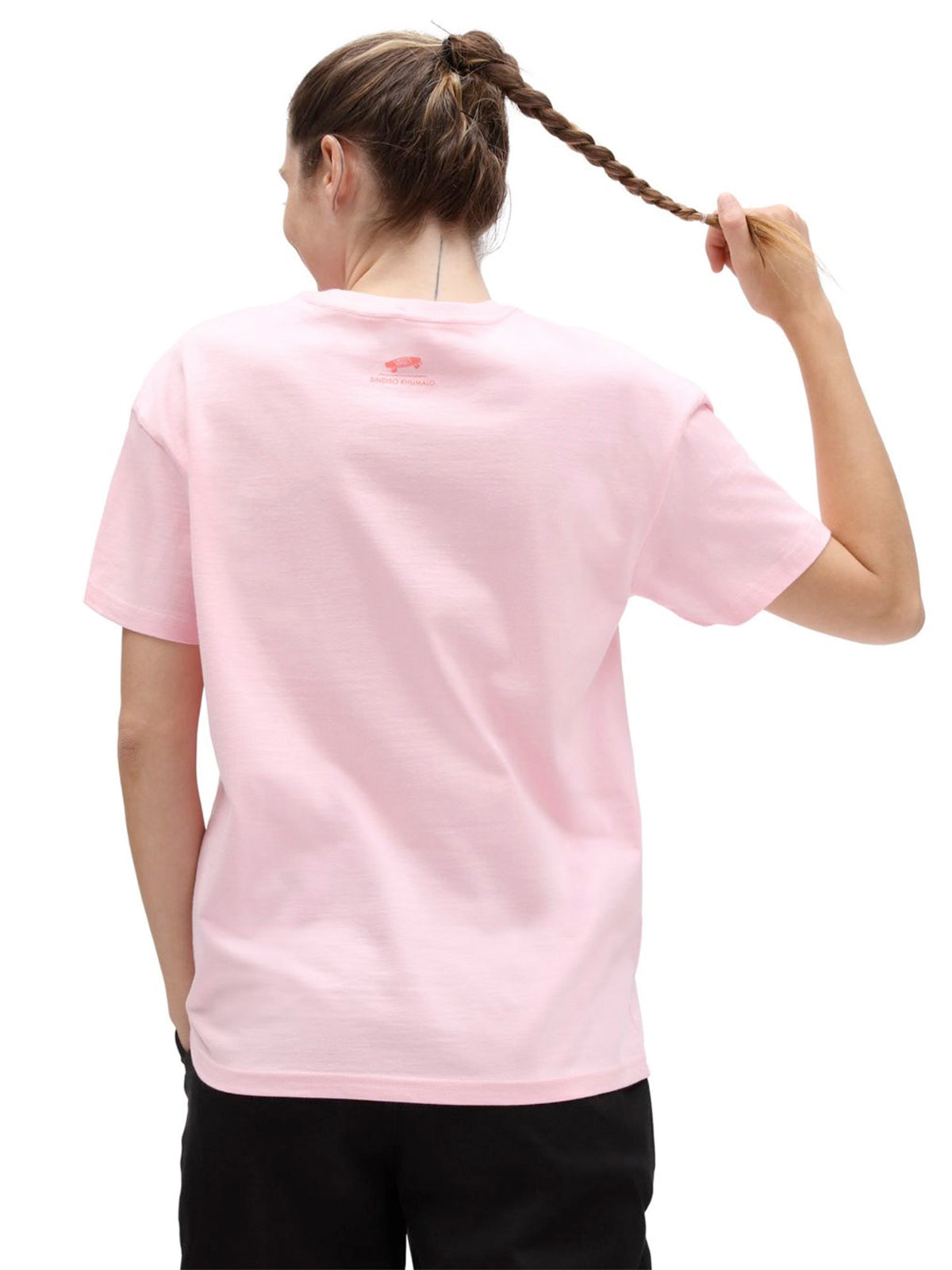 Polera M/C Mujer Vault x Sindiso Khumalo Rosado Vans