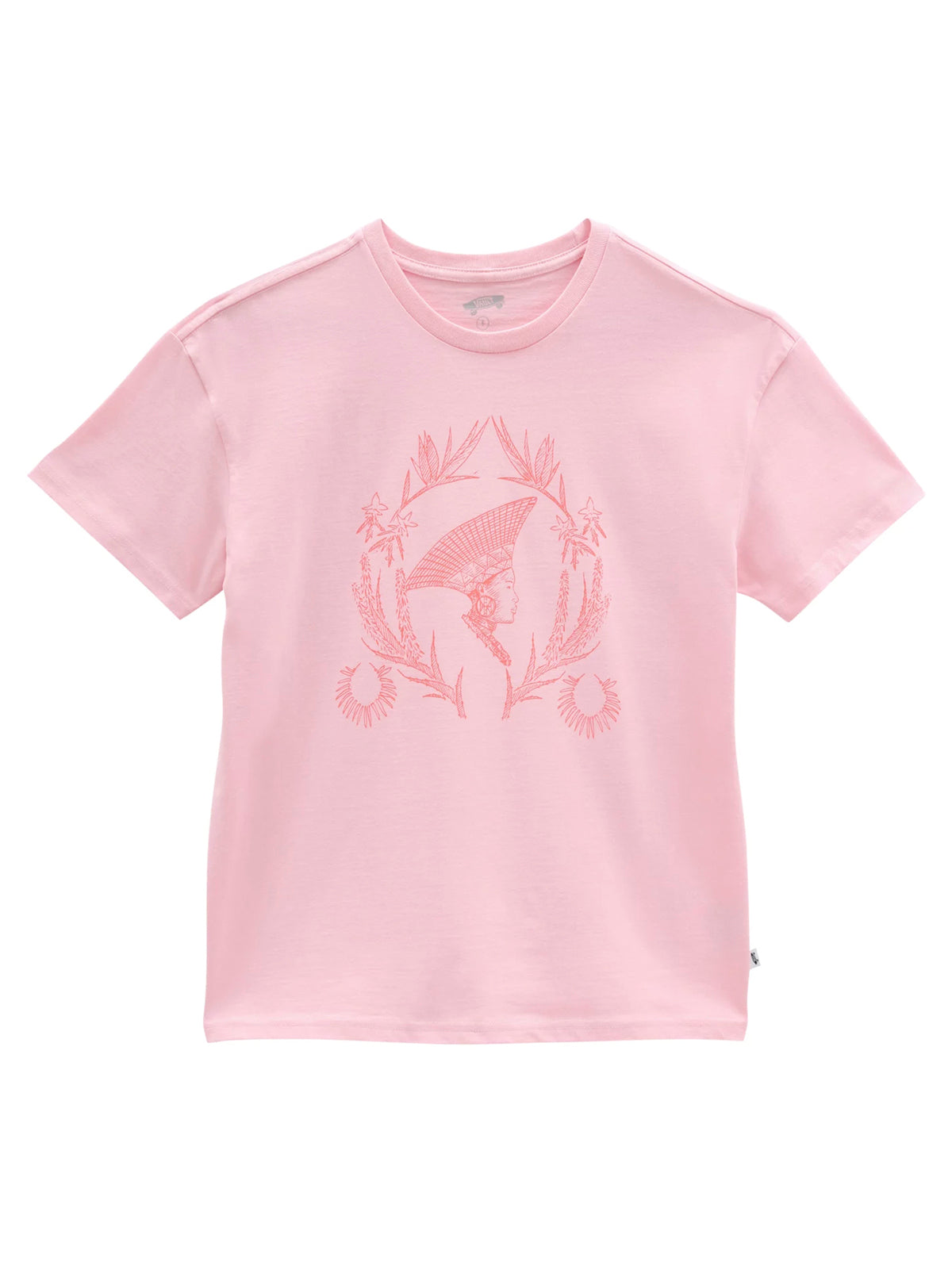 Polera M/C Mujer Vault x Sindiso Khumalo Rosado Vans