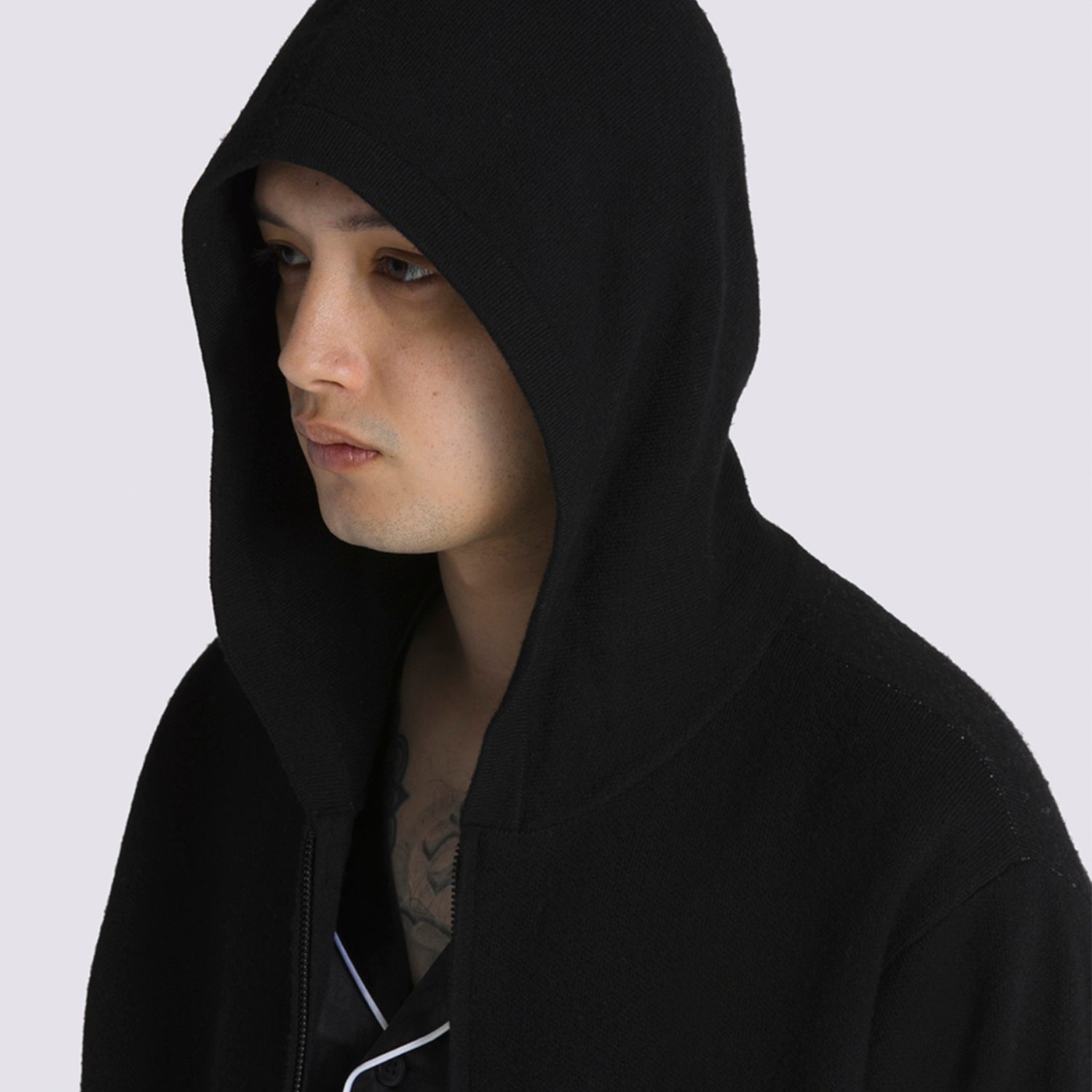Polerón MstrMnd Zip Hoodie Black